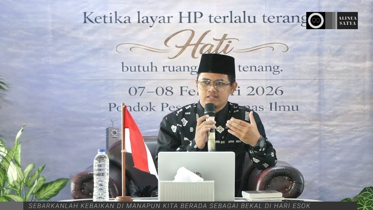 103. KETIKA LAYAR HP TERLALU TERANG, HATI BUTUH RUANG UNTUK TENANG | Ust. Abu Yusuf Wisnu Prasetya