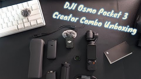 Unboxing | DJI OSMO POCKET 3 | CREATOR COMBO
