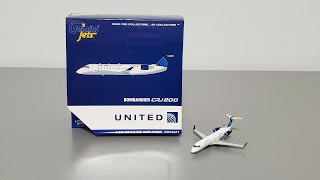 Gemini Jets 1:400 Scale United Express CRJ-200 [N246PS] Model