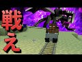 乗り物で遊んでいたらラスボスと戦う事になってしまった少年【マインクラフト】