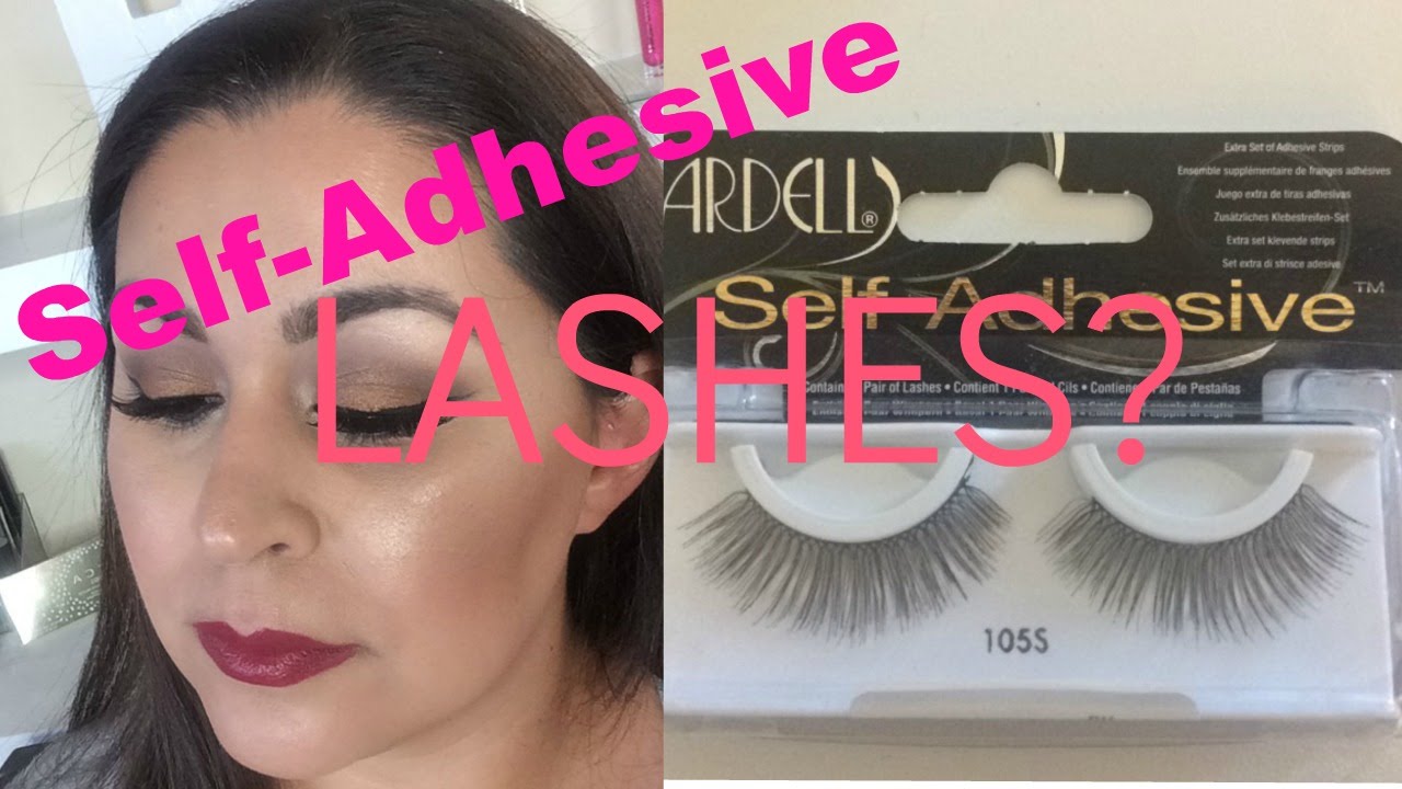 Ardell lashes self adhesive JasminHuerta YouTube