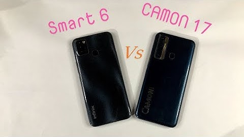 Tecno Camon 17 Ram 6GB vs Infinix Smart 6 Ram 4GB | Speed Test And Comparison