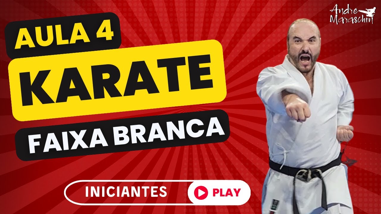 4 AULA DE KARATE | FAIXA BRANCA - Aprende a se defender