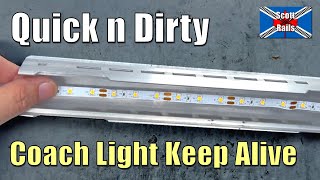 Quick n Dirty Passenger Coach Keep Alive Lighting System