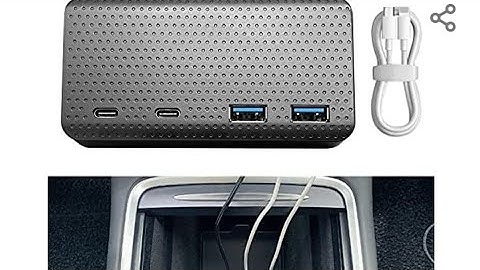Sumk USB Media Hub for Tesla Model 3/Y Install & Review