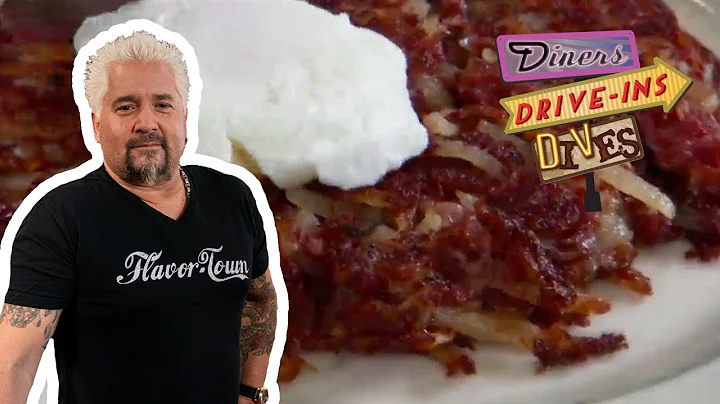 Guy Fieri Tries Corned Beef Hash in Texas | Diners...