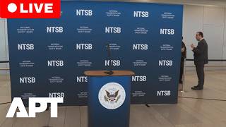 LIVE: NTSB Holds Briefing at LaGuardia After Deadly Air Canada Collision Kills Two Pilots | APT
