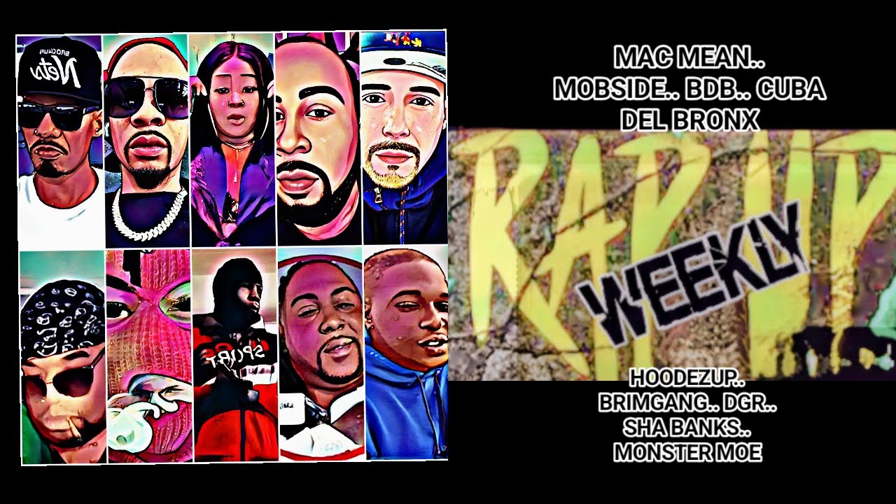 RAP UP.. MAC MEAN..EVE JAMES..MOBSIDE..HOODEZUP.. BEHIND DA BAR.. DGR