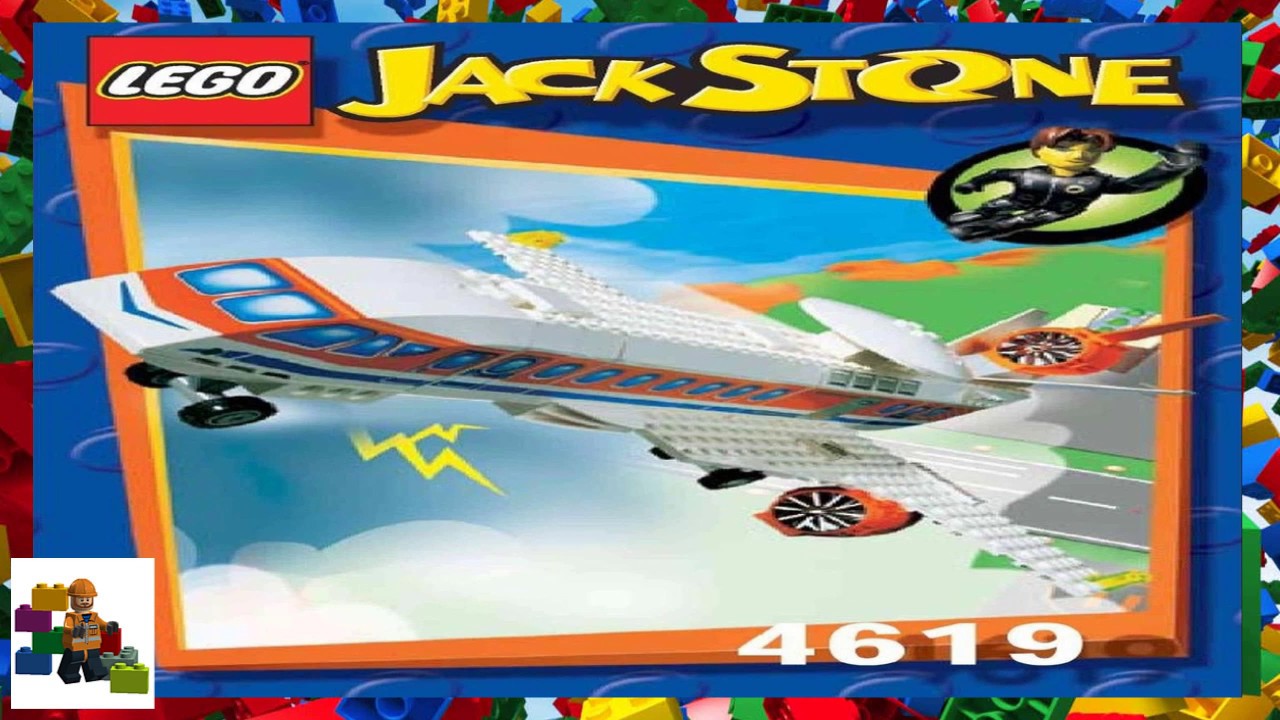 LEGO instructions - Jack Stone - 4619 - AIR Patrol Jet - YouTube