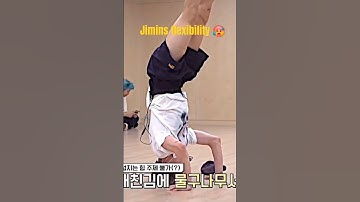 Jimins flexibility is not a joke☠️#bts#shorts
