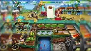 Cooking Fever  – The Tropical Hideout Level 40 WALKTHROUGH (3 stars)