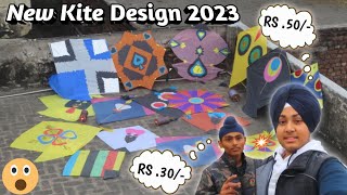 New Kite Design 2023 | Lohri Stash * Epic Design 🪁 || Raman Vlogs ||