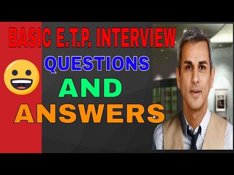 วีดีโอ: กระบวนการของ ETP คืออะไร?