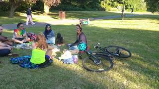 Please Keep Your Distance Danny Shine And Local Experimentalist In Hyde Park