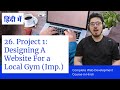 Project 1: Creating a Gym Website Using HTML5 & CSS3 | Web Development Tutorials #26