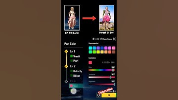 RP Outfit Convert to Forest ELF Set #jonathan #bgmishorts #shortvideo #viral #pubgmobile