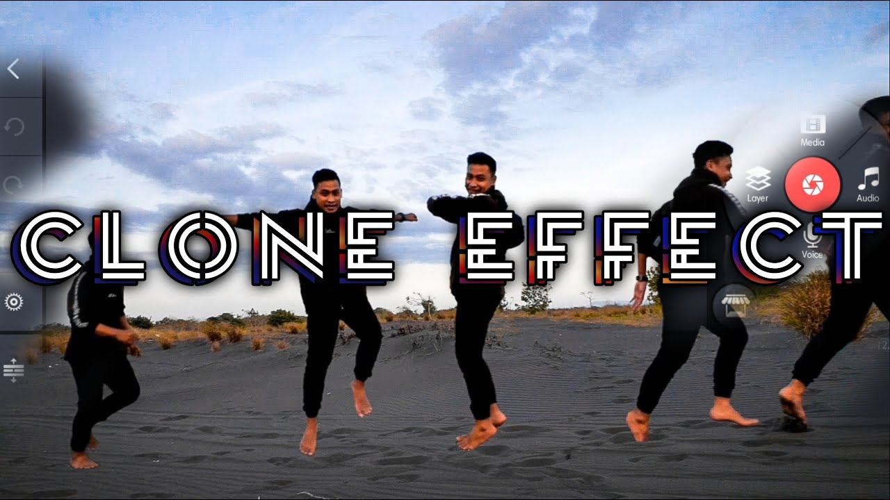 KineMaster Clone Effec | Tutorial KineMaster bayangan - YouTube