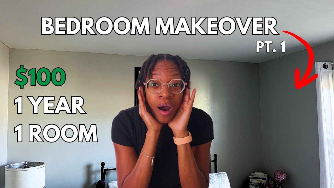 DIY Bedroom Makeover on a Budget | Transforming My Room with Paint ...