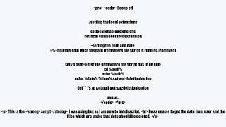 How to delete files using batch script in date wise (user input as date )