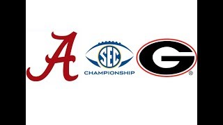 2018 SEC Championship, #1 Alabama vs #4 Georgia (Highlights)