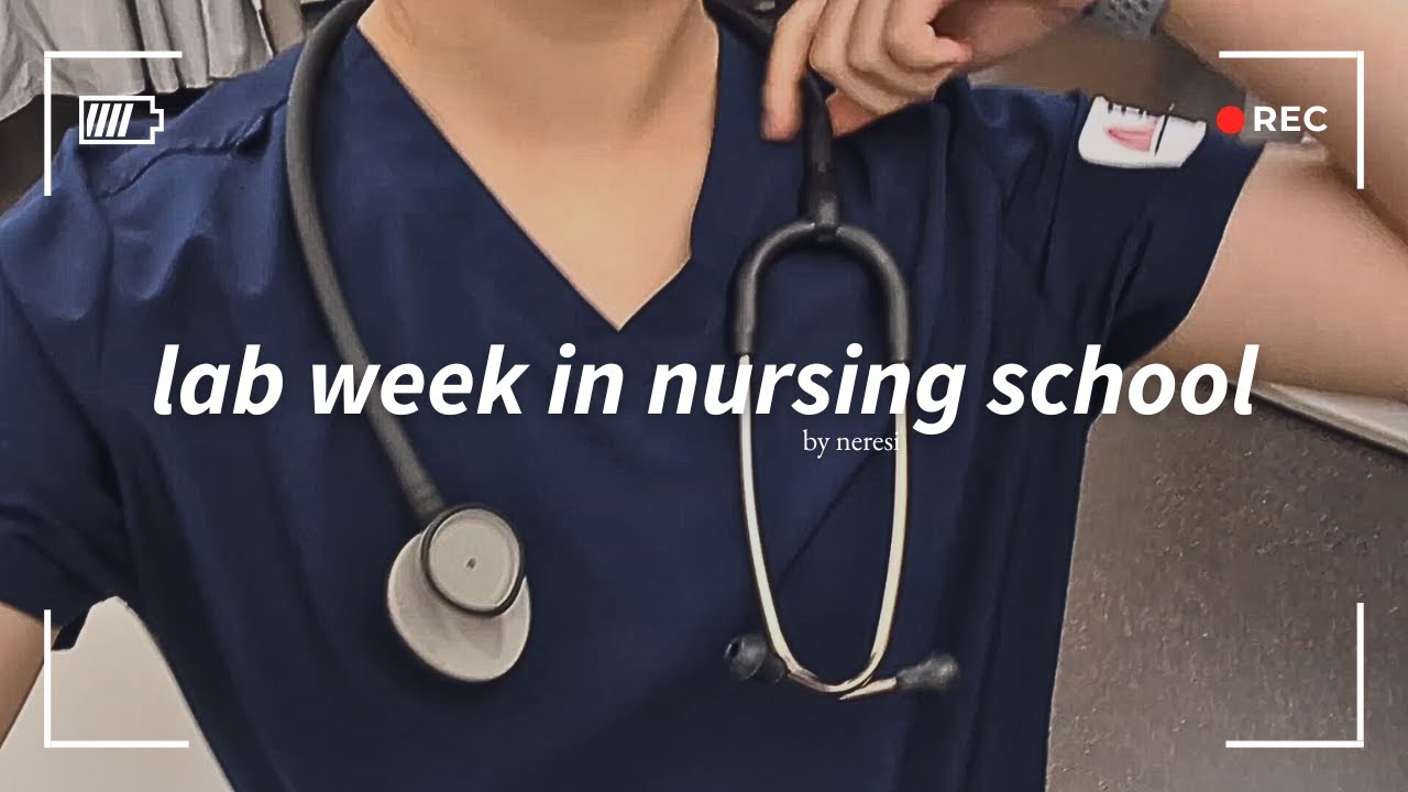 busy nursing school lab week | study, simulations, stress