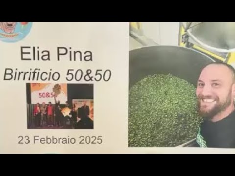 Diario Mondobirroso con Elia Pina del Birrificio 50 & 50 di Varese in diretta streaming su Instagram