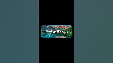 وهو الذي يقبل التوبة عن عباده ويعفو عن السيئات |سورة الشورى| #القرآن_الكريم #لا_اله_الا_الله #اثر