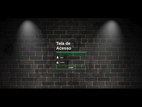 Criando uma Tela de Login Transparente com HTML5 e CSS3