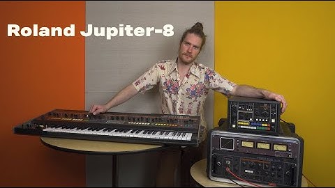 Roland Jupiter-8 demo for Tyler
