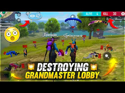 GyanSujan & Raistar Destroying Grandmaster Lobby