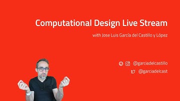 Computational Design Live Stream #04