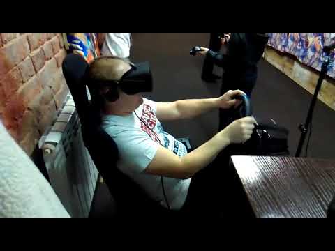 Автосимулятор на подвижной платформе