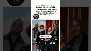 Kris & Corey: Timeless Charm#AgeGapLove #10YearsStrong #Kardashians #fyp #BrightCelebrityHub