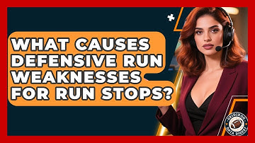What Causes Defensive Run Weaknesses For Run Stops? - Gridiron Data Digest