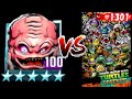 TMNT Legends - LV100 Krang Classic VS ALL TMNT ! #1301​​ (忍者神龟/ミュータントタートルズ レジェンズ)