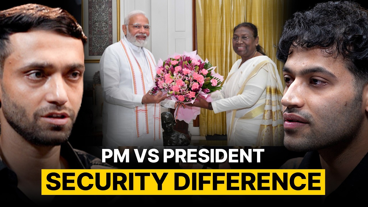 President vs Prime Minister: Who Gets More Security? | Major Rishabh Sambyal | Raj Shamani Clips