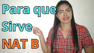 ¿Para que sirve NAT B? 2026