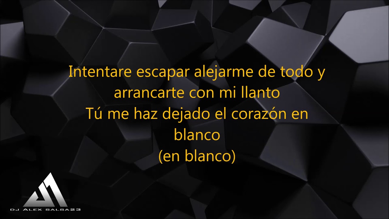 Corazon En Blanco Roberto LugoVideoLyrics Dj Alex Salsa23 YouTube