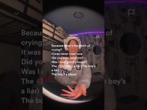 boy’s a liar (sped up) lyrics