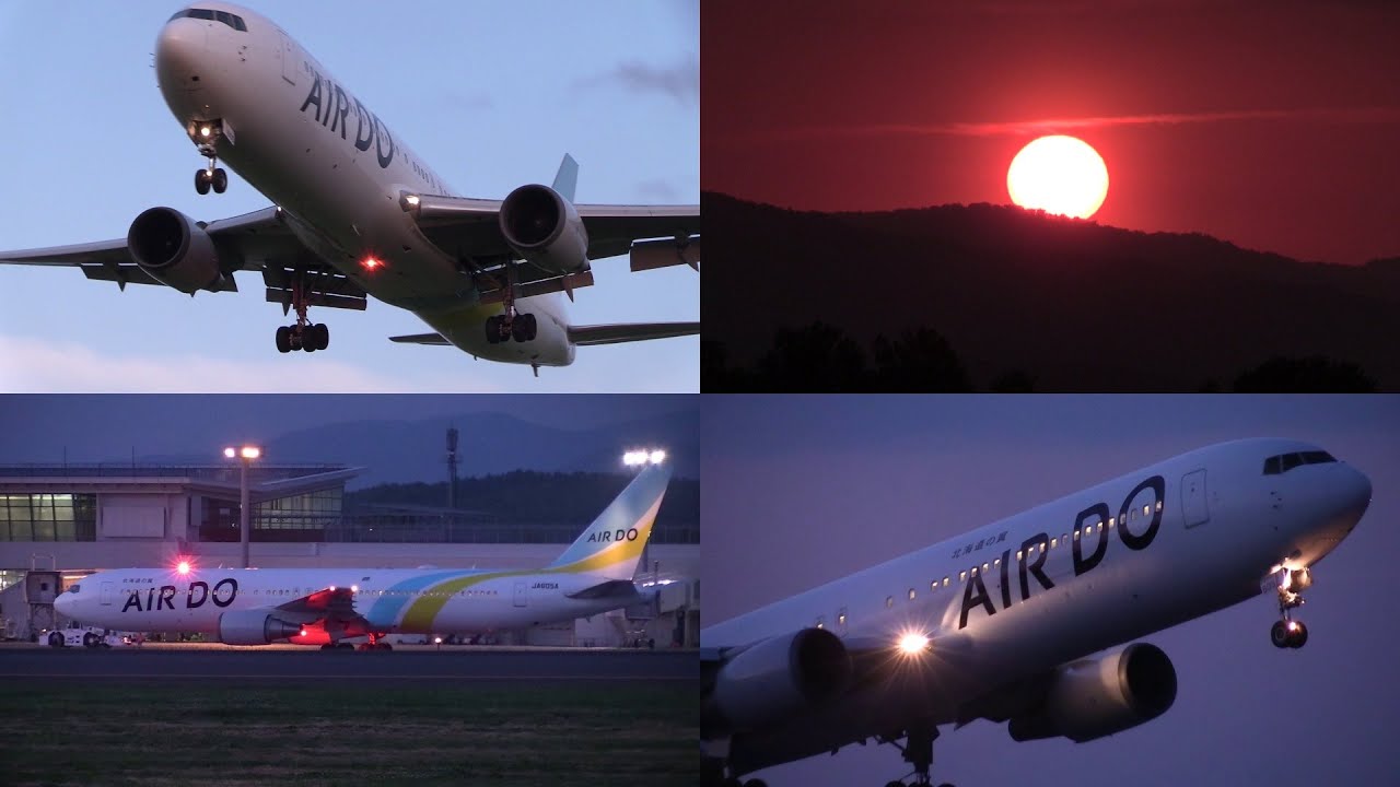 23/06/17 旭川空港 エア・ドゥ AIRDO Boeing 767-300ER (JA605A