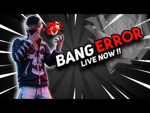 🔴BANG ERROR LIVE FREE FIRE 21/05 | DOUBLE STREAM ON TIKTOK @BANGERROR_ #shorts #freefire