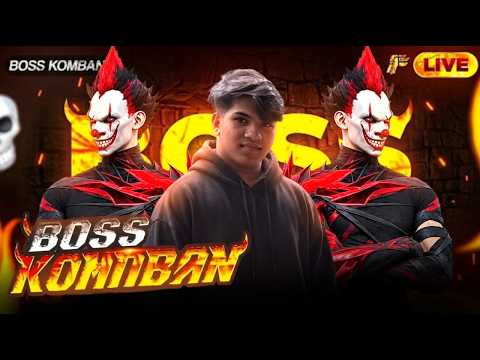 free fire malayalam LIVE "BOSS KOMBAN" 🔴#freefire