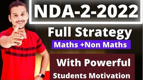 How to Start NDA-2- 2022 Preparation |Pranav Pandey