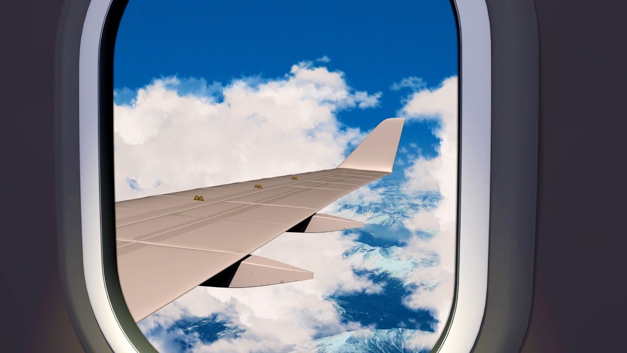 Plane Noise for Sleeping | Airplane Sounds also Help with Focus, Studying | White Noise 10 Hours