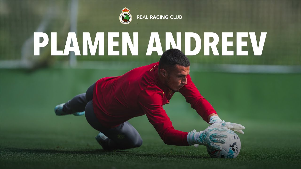 Plamen Andreev visita El Sardinero y se entrena con el Racing por primera vez ⚽