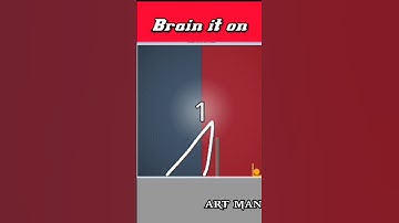 Brain it on puzzle game #gaming #shorts