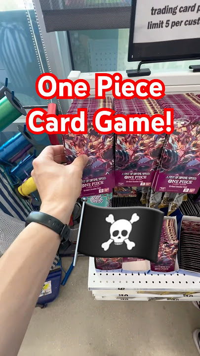 Opening One Piece TCG for the first time! #tradingcardgame #onepiece #anime #luffy
