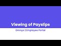 Employee Portal | Viewing of Payslips