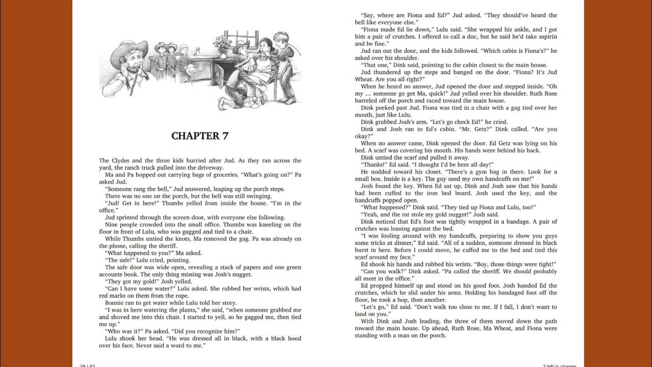 A Z Mysteries The Ninth Nugget Chapters 6, 7, & 8 YouTube