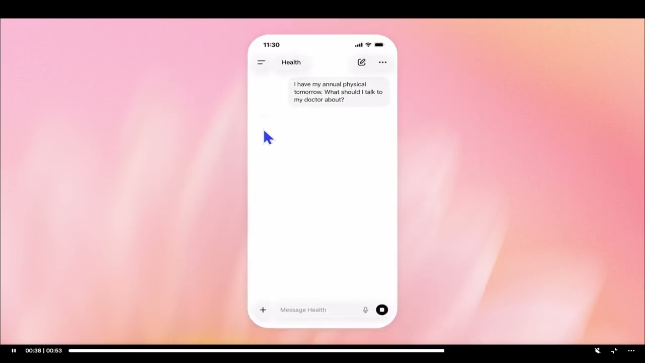[SC]♾️ ChatGPT Health Discussion